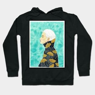 Ginkgo lady Hoodie